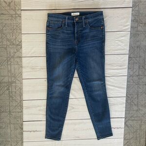 Madewell Dark Blue Skinny Jeans